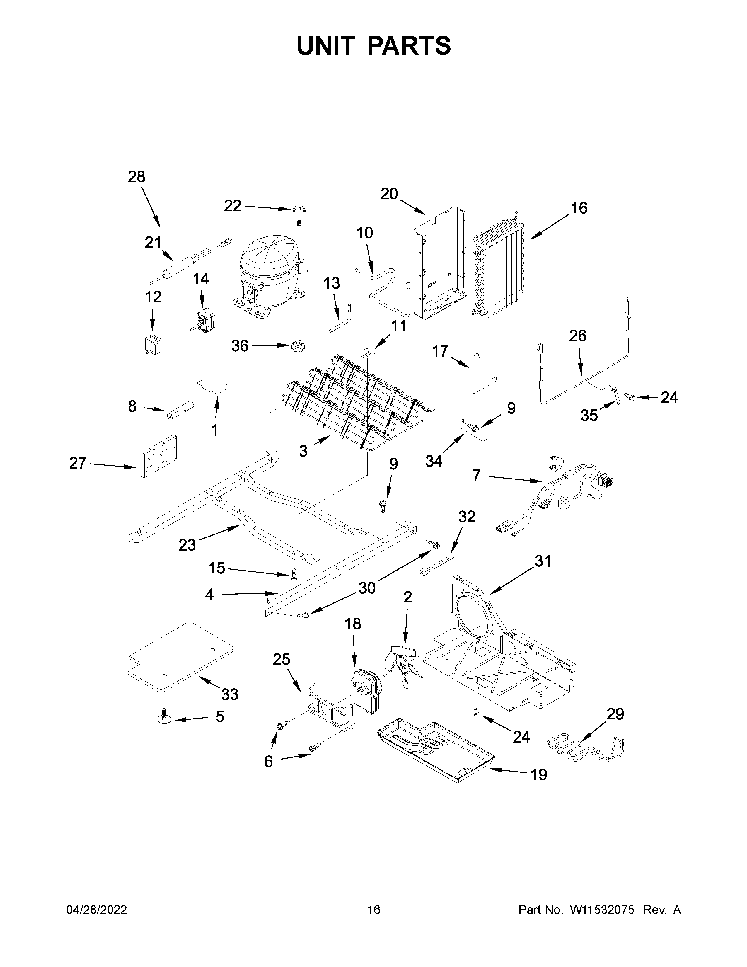 Unit parts