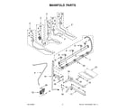 Kenmore 66475223712 manifold parts diagram