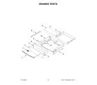 Kenmore 66475223712 drawer parts diagram