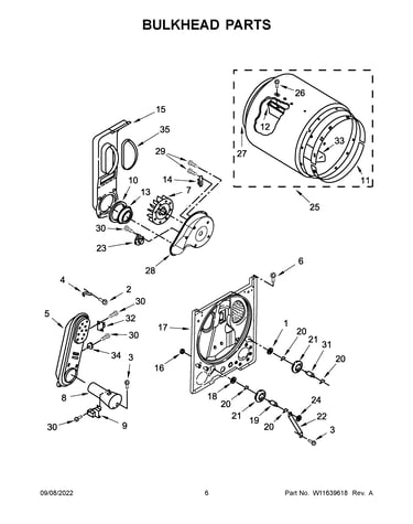 Bulkhead parts