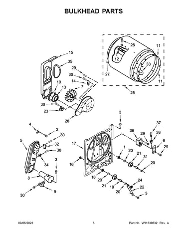 Bulkhead parts
