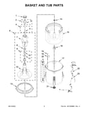 Basket and tub parts