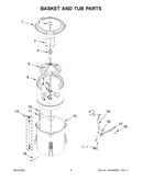 Basket and tub parts