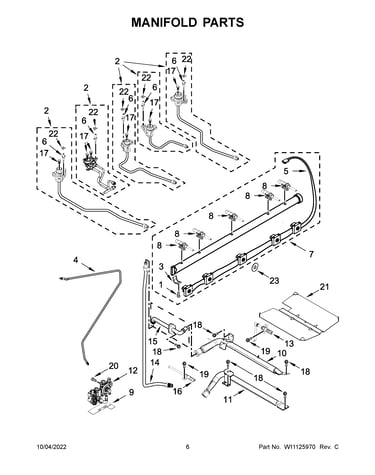 Manifold parts