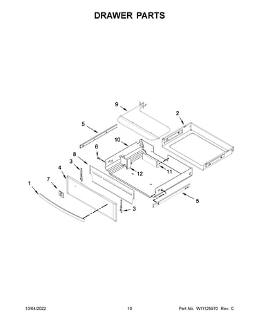 Drawer parts