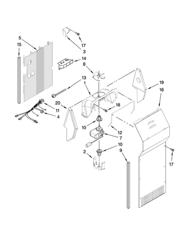 Air flow parts