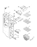Freezer liner parts