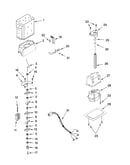 Motor and ice container parts