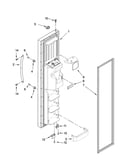 Freezer door parts