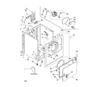 Kenmore 11068652700 cabinet parts diagram