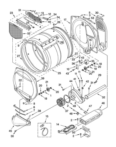 Bulkhead parts, optional parts (not included)