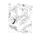 Kenmore 11078432700 cabinet parts diagram
