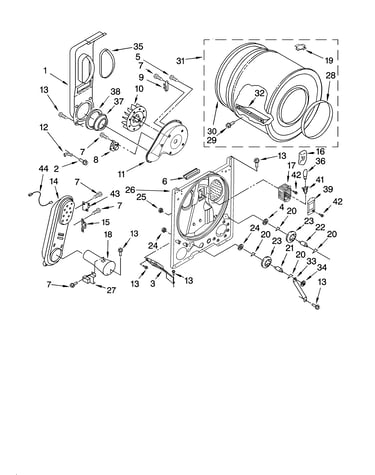 Bulkhead parts, optional parts (not included)