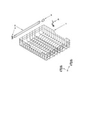 Upper rack and track parts