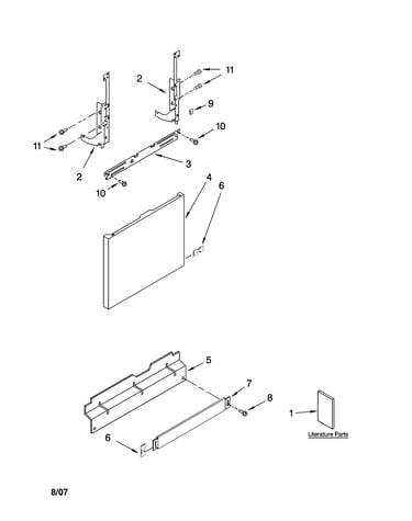 Door and panel parts