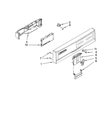 Control panel parts