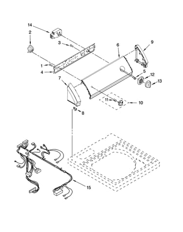 Control panel parts