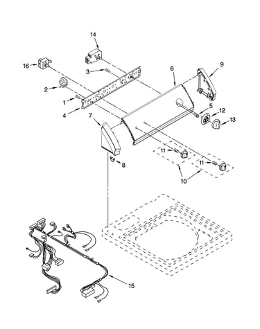 Control panel parts