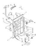 Rear panel parts