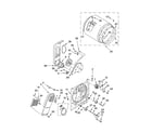 Kenmore 11068522700 bulkhead parts, optional parts (not included) diagram