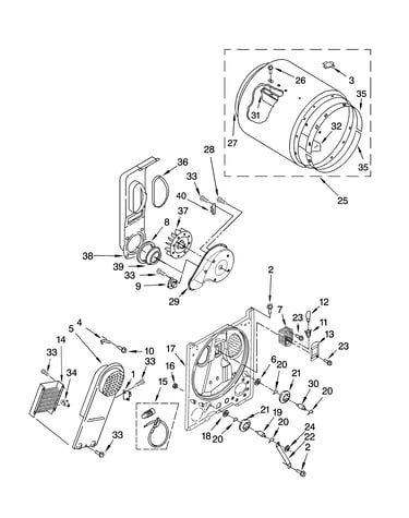 Bulkhead parts, optional parts (not included)