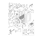 Kenmore Elite 11096762700 cabinet parts diagram