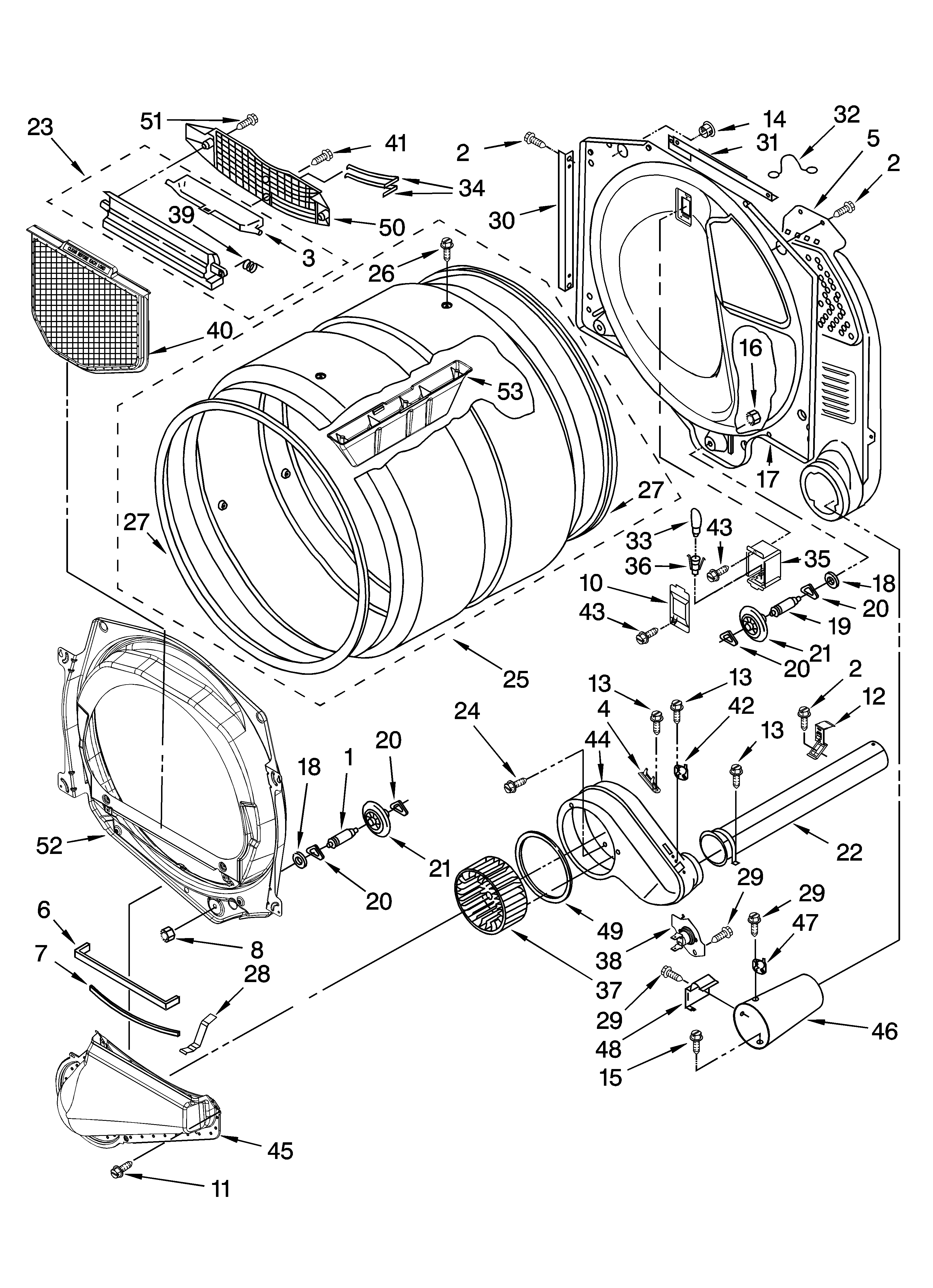 Bulkhead parts