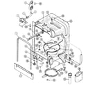 Magic Chef OWMM1-DU5J-CAN tub (du5j/du5j-can) diagram