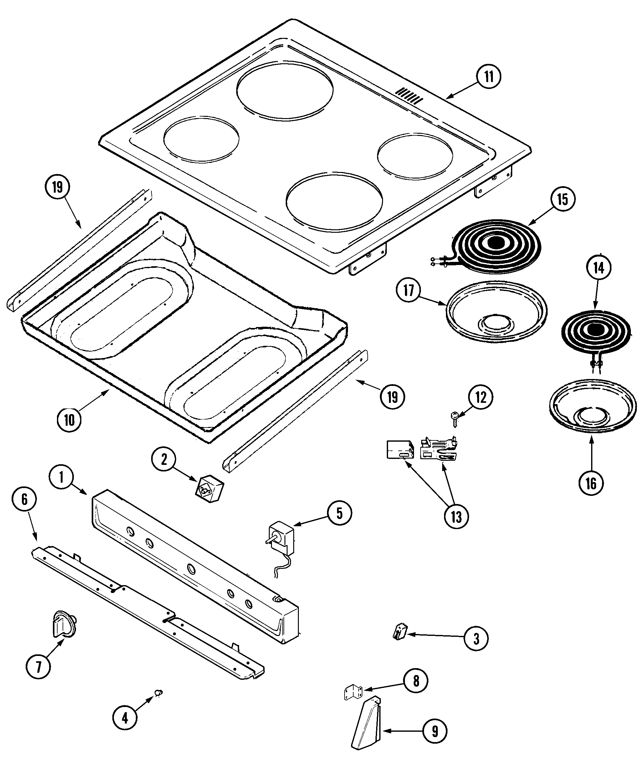Top assembly