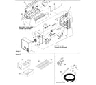 Amana ARTE105BC-PARTE105BC0 ice maker assy & parts diagram