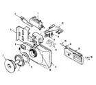 Amana DDW261RAW-PDDW261RAW0 rinse aid & soap dispenser diagram