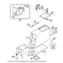 Maytag MDE16PDAUW control center diagram