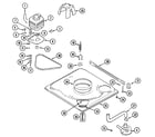 Maytag DAV1200AWW base diagram