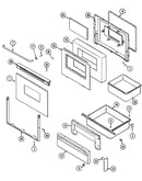 Door/drawer (ser. pre. 13)