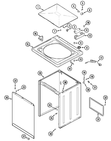 Top assembly