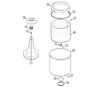 Norge LWN204GV tub diagram