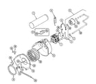 Crosley CDE22B7V motor & drive diagram