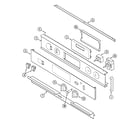 Jenn-Air WW27110B control panel diagram