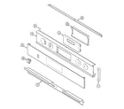 Jenn-Air W27100WC control panel diagram