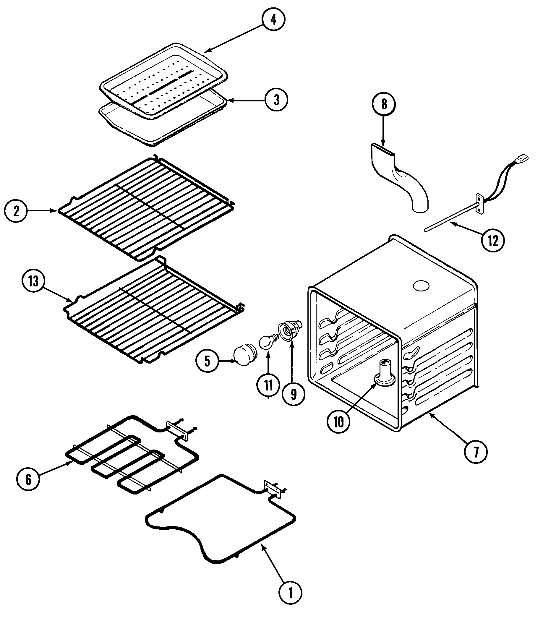 OVEN (PF,PG,PK,PR MODELS)