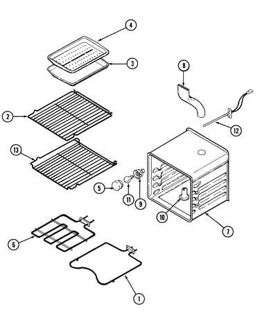Oven (pf,pg,pk,pr models)