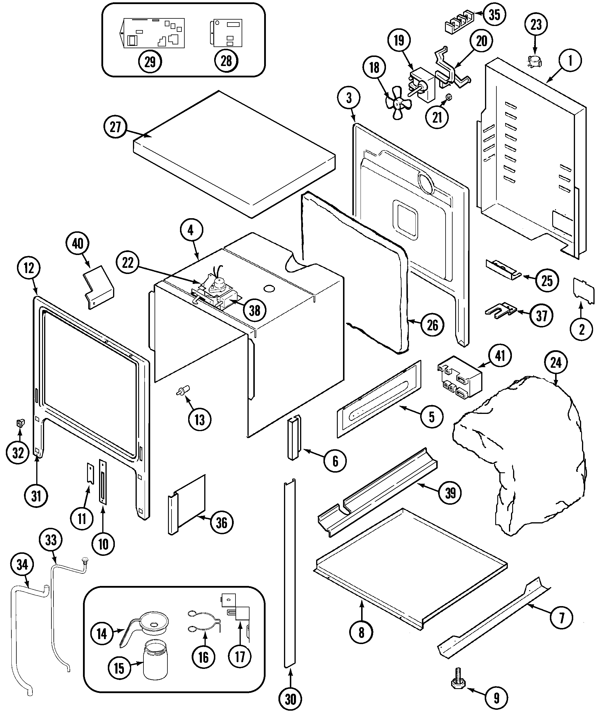 BODY (PF,PG,PK,PR MODELS)