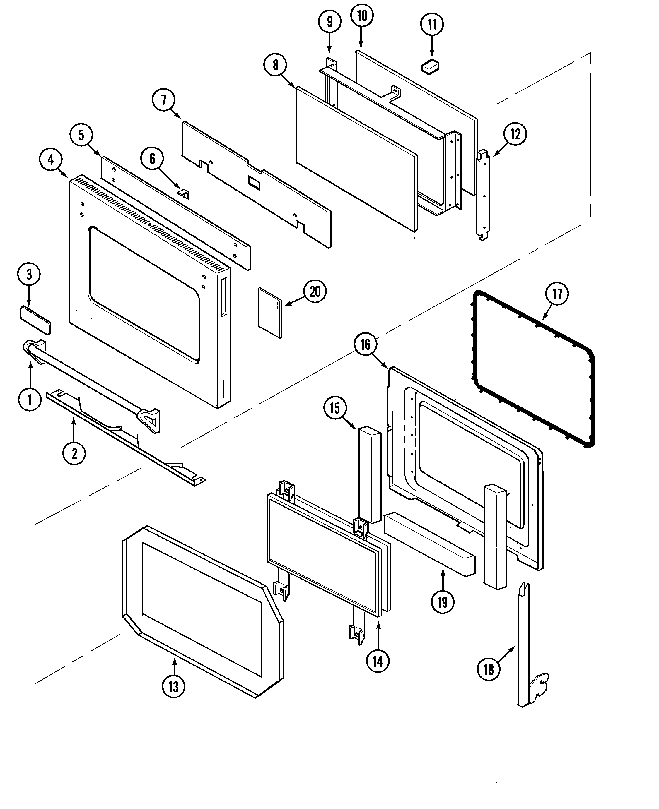 DOOR (PF,PG,PK,PR MODELS)