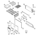 Maytag GT2616PXGW freezer compartment diagram