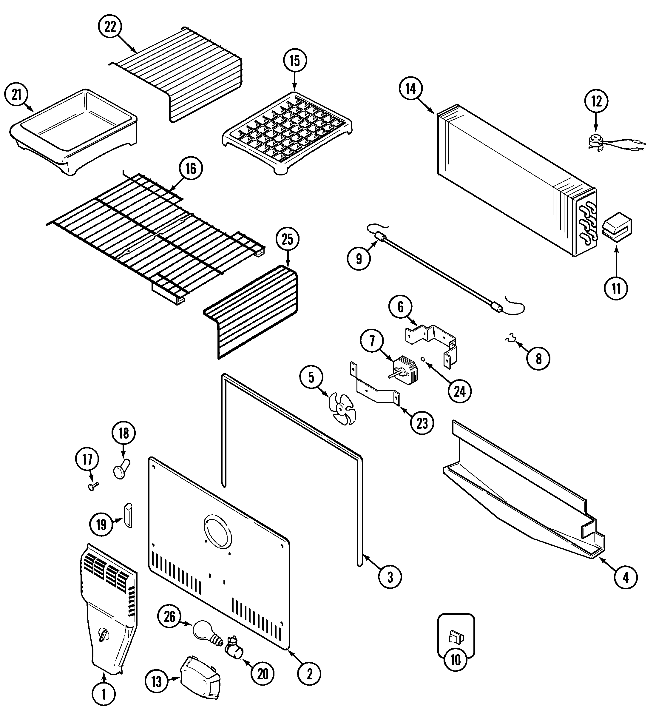 Freezer compartment