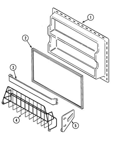 Freezer inner door