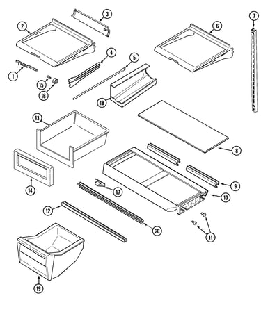 Shelves & accessories
