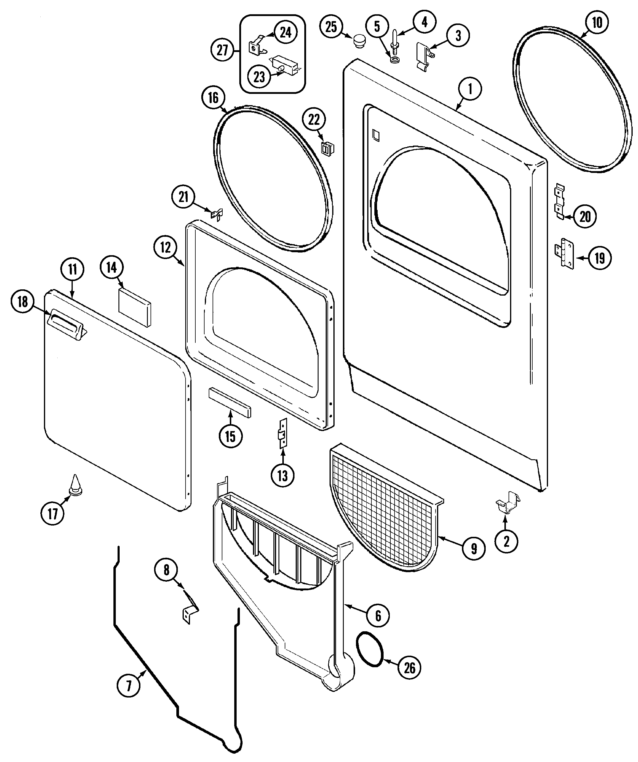 Door cde/cdg6000q