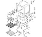 Maytag MGR5755ADW oven/base diagram