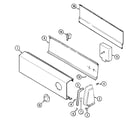 Admiral LDGA100BAM control panel (ba*) diagram